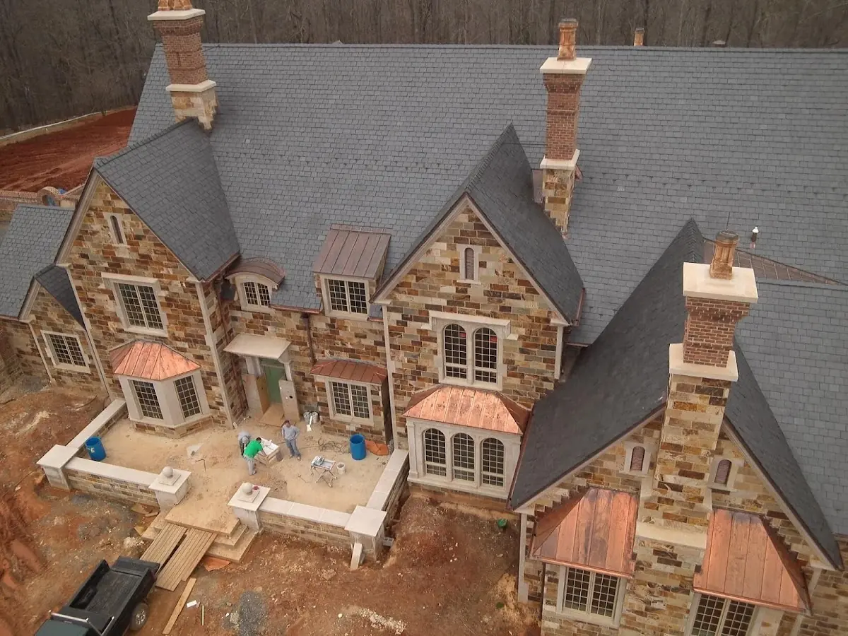 Craftsman Roofing Gutter Guard Installation project in Apartment Row